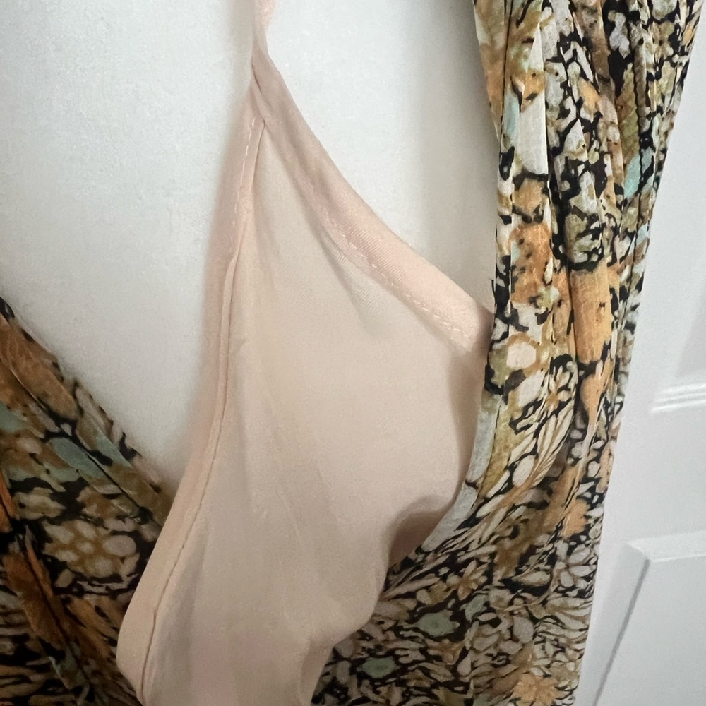 Free People Floral Maxi Dress - Yellow and Black - Picture 5 of 6